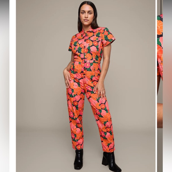 Mixed By Nasrin Pants - Floral Women's Jumpsuit